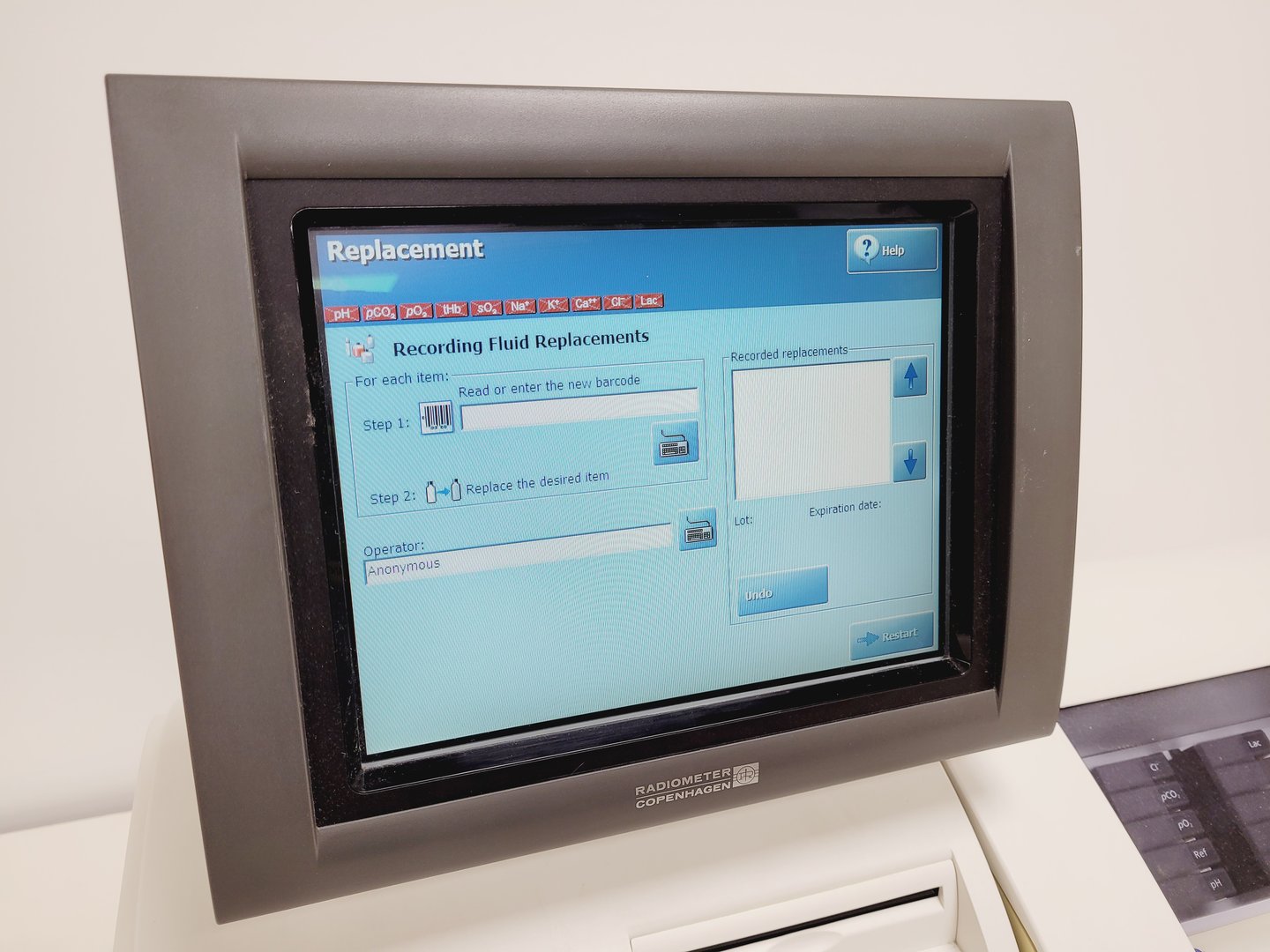 Image of Radiometer Limited ABL800 FLEX Blood Gas Analyser Lab