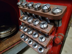 Thumbnail image of CVA Model 1A Series 111 Engineering Workshop Lathe & Tool Cabinet