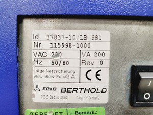 Thumbnail image of Night Owl EG&G Berthold Molecular Light Manager Lab Spares/Repairs