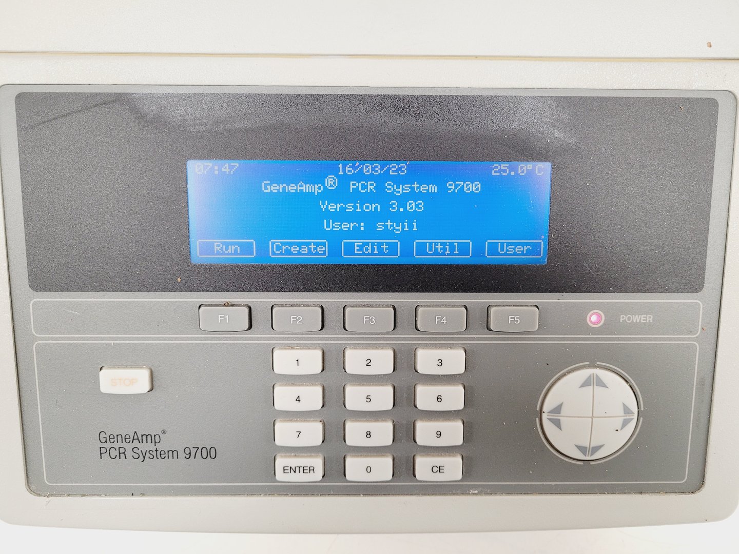 Image of Applied Biosystems GeneAmp PCR System 9700 Thermal Cycler 96 x 0.2ml  Lab