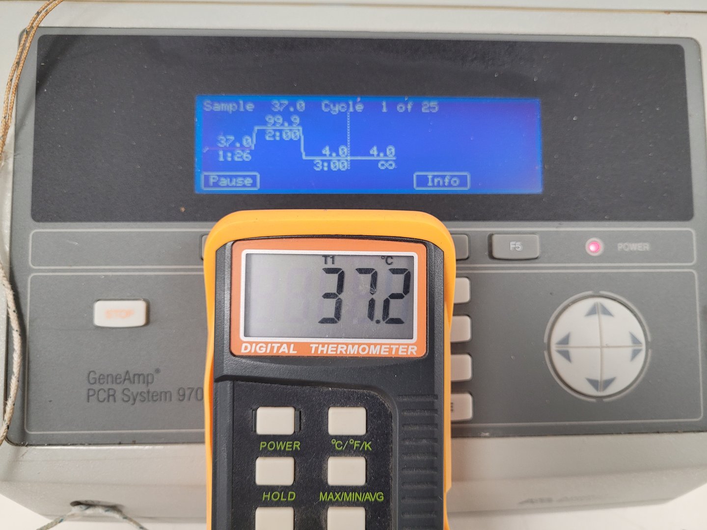 Image of Applied Biosystems GeneAmp PCR System 9700 Thermal Cycler 96 x 0.2ml  Lab