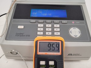 Thumbnail image of Applied Biosystems GeneAmp PCR System 9700 Thermal Cycler 96 x 0.2ml  Lab