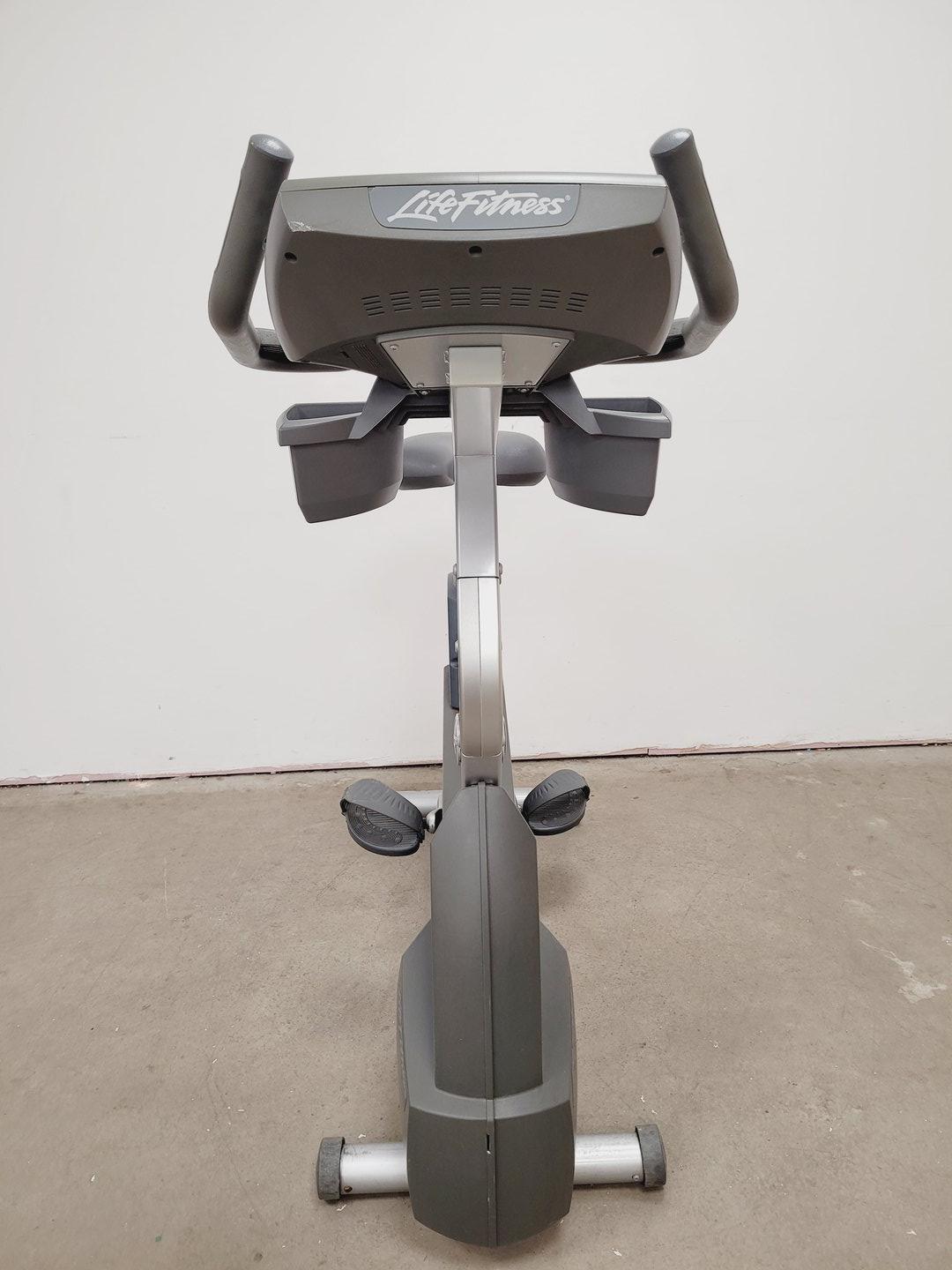 Image of Life Fitness 95ci Upright Cycle Exercise Bike (Needs New Battery)