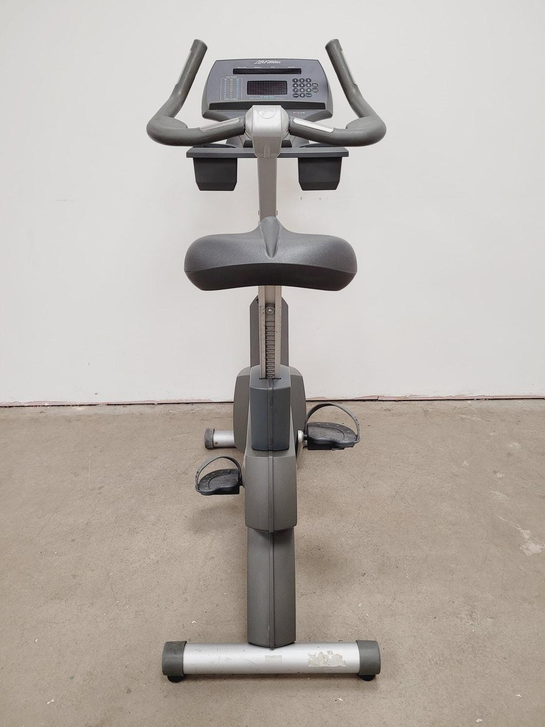 Image of Life Fitness 95ci Upright Cycle Exercise Bike (Needs New Battery)