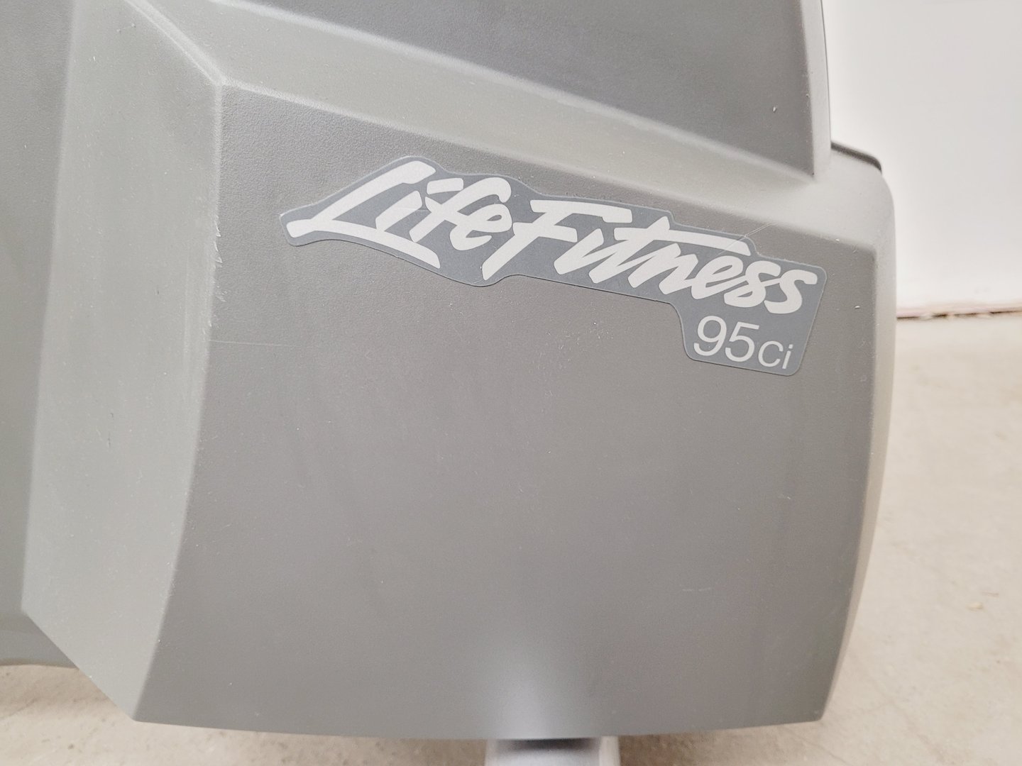 Image of Life Fitness 95ci Upright Cycle Exercise Bike (Needs New Battery)