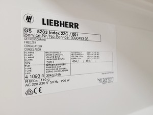Thumbnail image of Liebherr Comfort GS 5203 Laboratory Freezer Lab