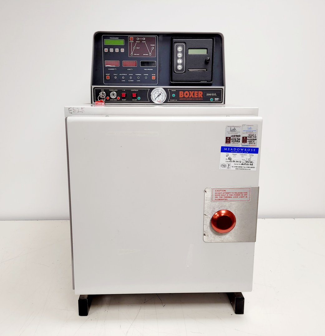 Image of Boxer 200/35L Laboratory Benchtop Autoclave Lab