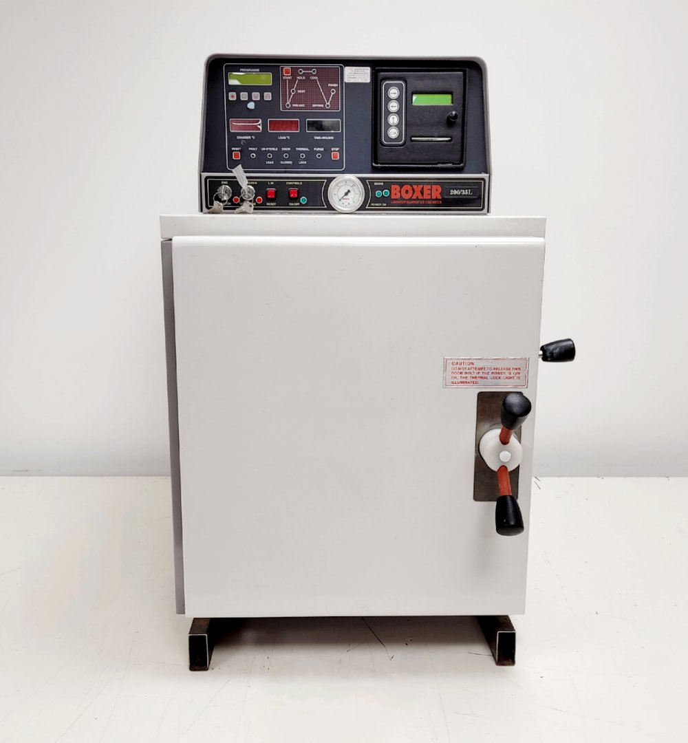 Image of Boxer 200/35L Benchtop Laboratory Autoclave Lab