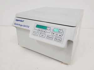 Thumbnail image of Eppendorf 5417C Benchtop Centrifuge with Aerosoltight GE 035 11/01 Rotor Lab