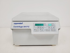 Thumbnail image of Eppendorf 5417C Benchtop Centrifuge with Aerosoltight GE 035 11/01 Rotor Lab