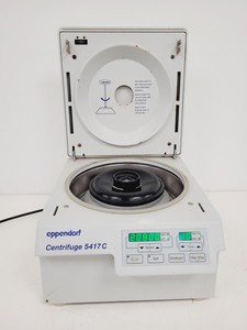 Thumbnail image of Eppendorf 5417C Benchtop Centrifuge with Aerosoltight GE 035 11/01 Rotor Lab