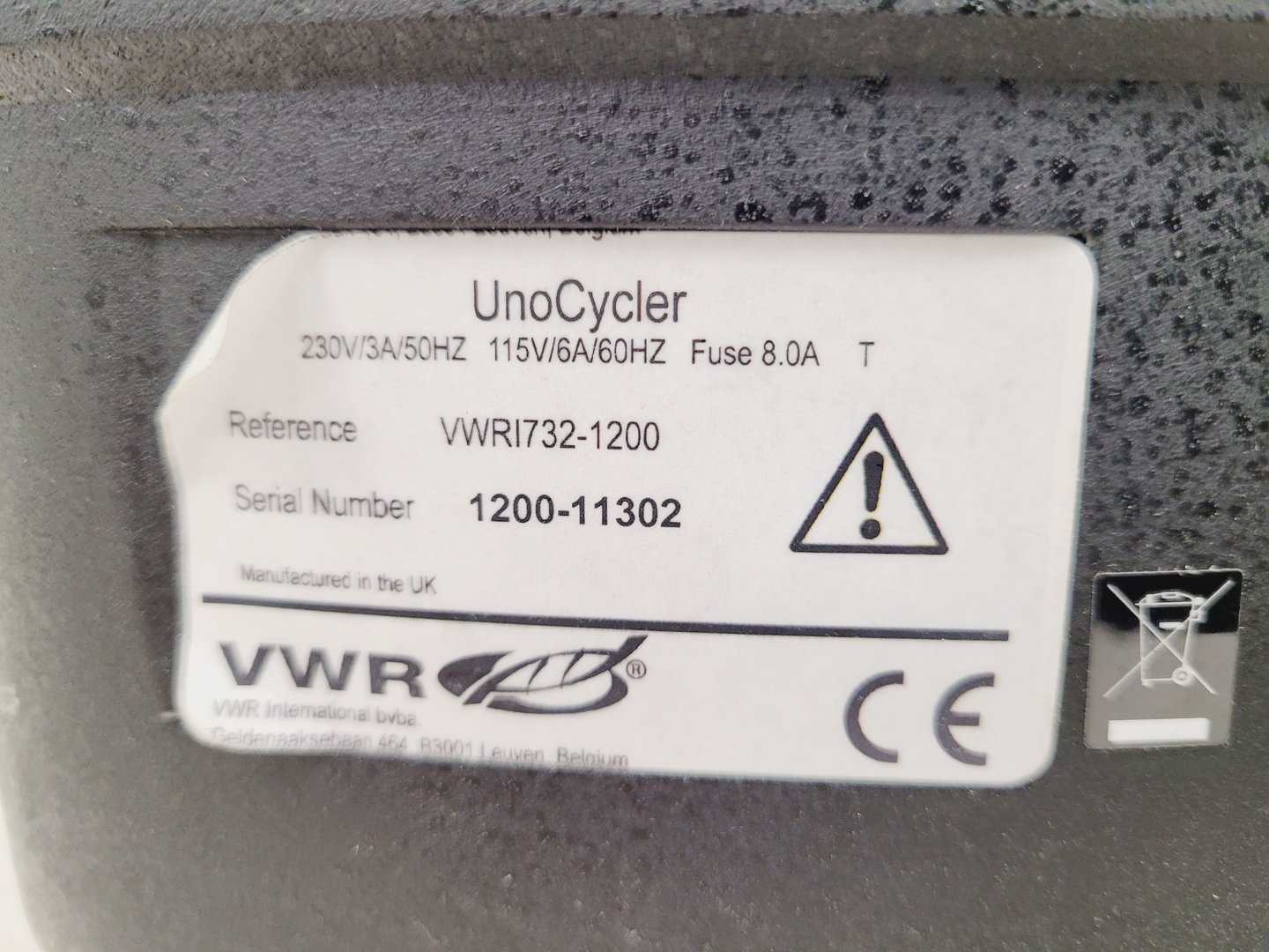 Image of VWR UnoCycler PCR Thermal Cycler Lab