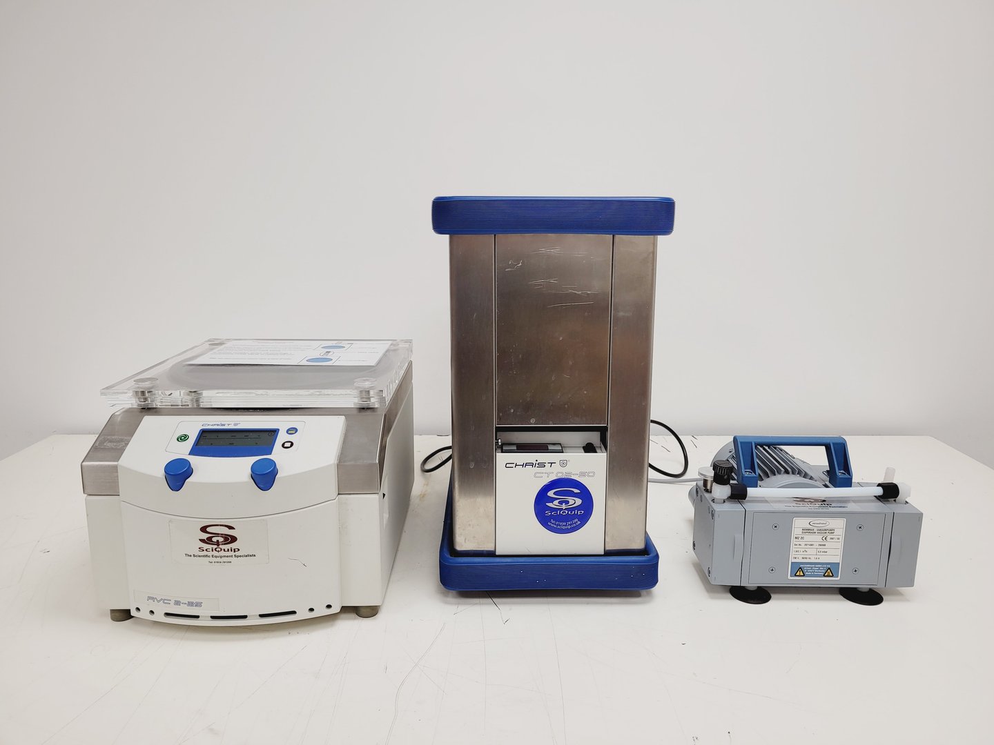 Chrust Lab Device Christ Rotations Vacuum Concentrator System RVC 2-25 CT 02-50 Lab