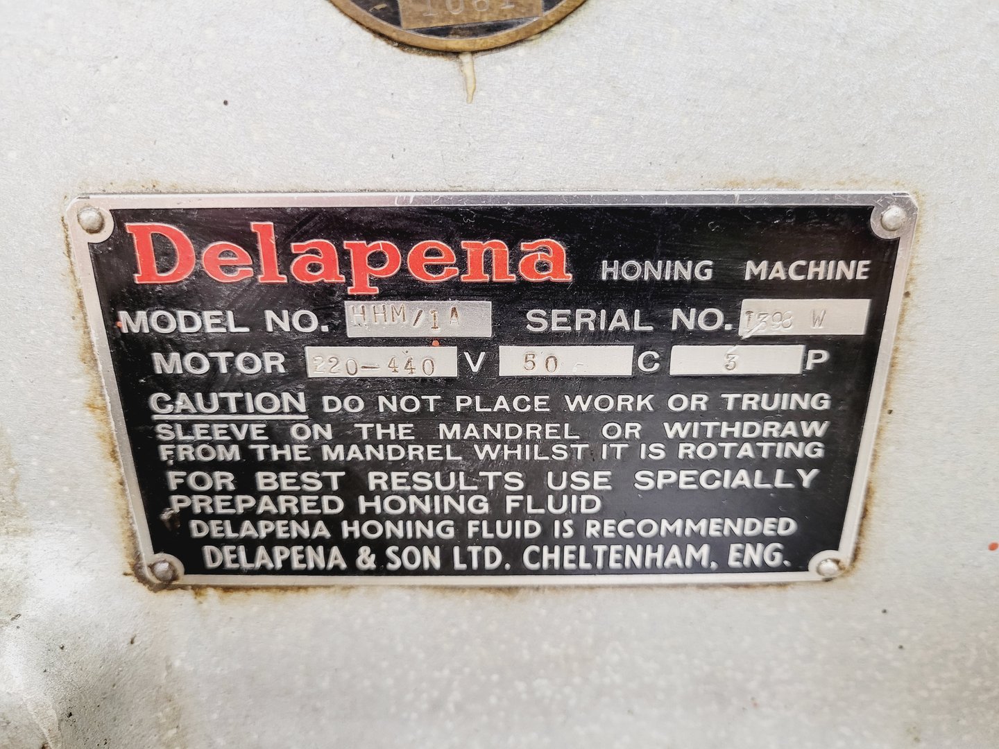 Image of Delapena Horning Machine HHM/1A
