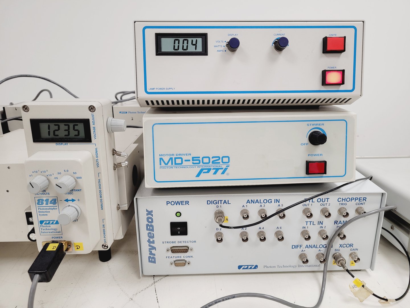 PTI Photon Technology International Fluorimeter System Lab