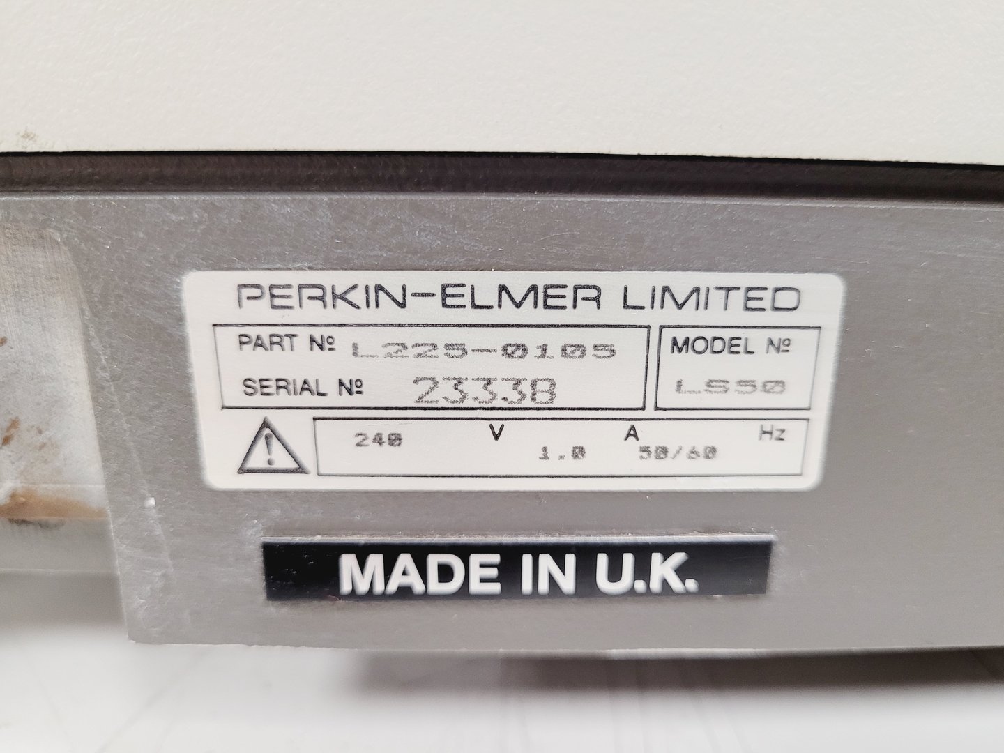 Image of Perkin Elmer LS 50 B Luminescence Spectrometer Lab