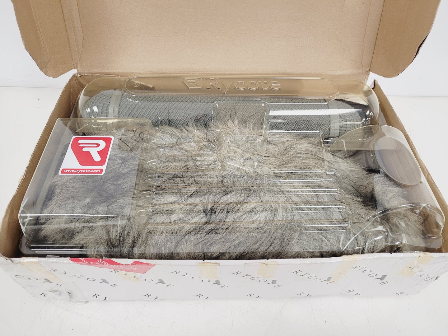 Image of 4 x Rycote Modular Microphone Windshields WS4 with 2 x Microphones & Windjammers