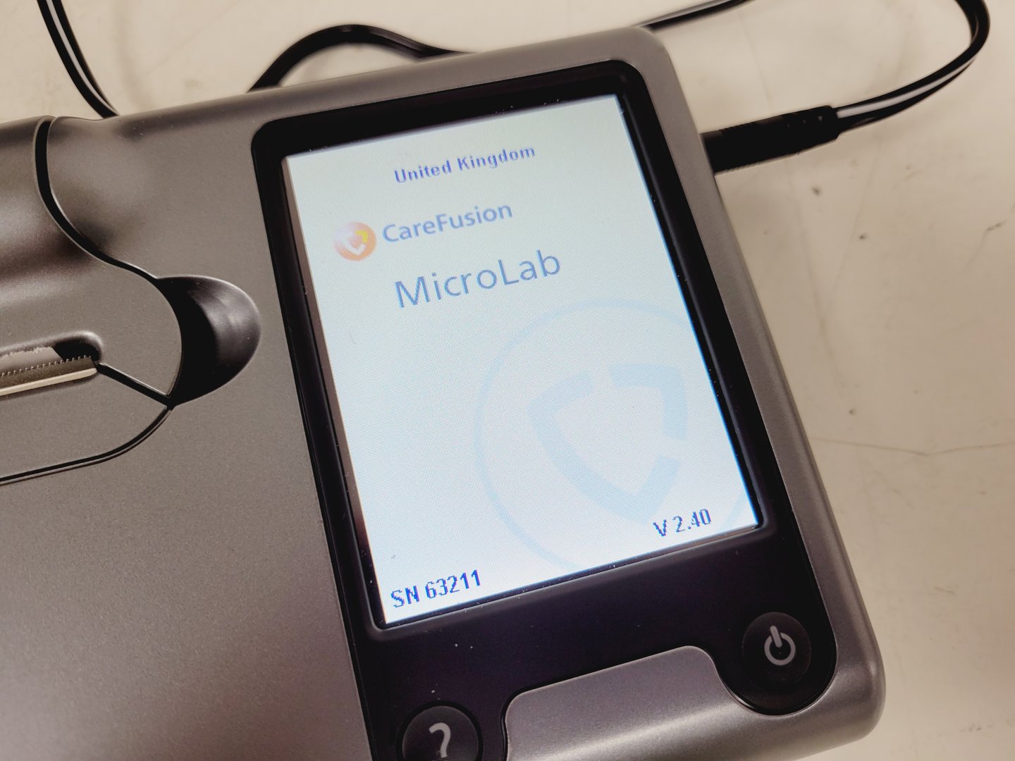 Image of Carefusion Microlab MK8 Desktop Spirometer Lab