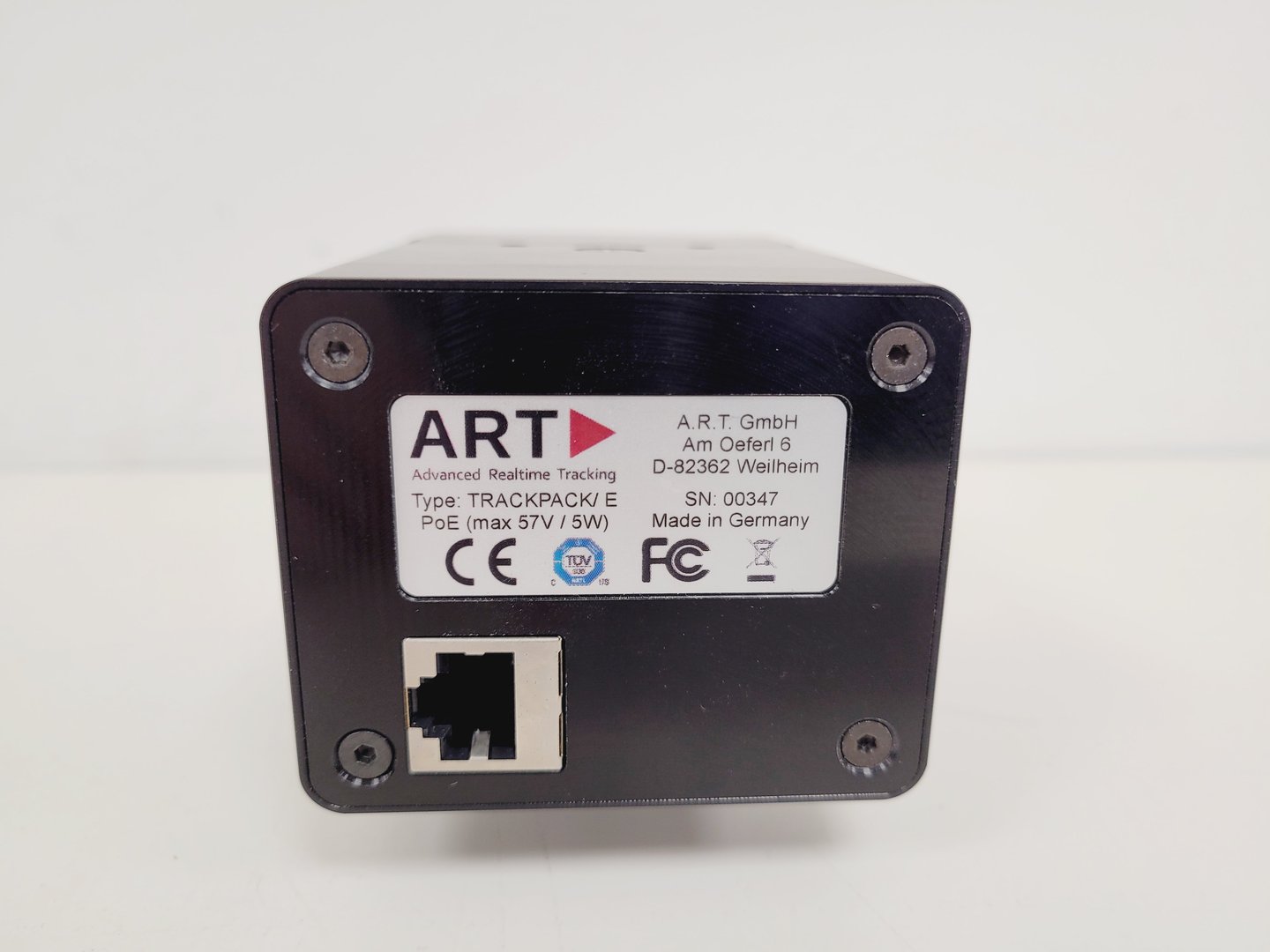 Image of ART Advanced Realtime Tracking 8 x Trackpack/E Motion Capture Tracking Cameras 