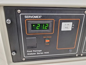 Thumbnail image of Servomex Food Package Analyser Series 1400 Twin Double Unit Lab