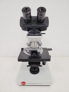 Thumbnail image of Leitz Laborlux K Binocular Microscope Type: 020-435.036 with 4 Objectives Lab