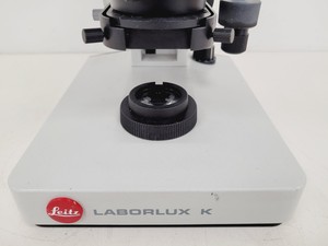 Thumbnail image of Leitz Laborlux K Binocular Microscope Type: 020-435.036 w/ 4 x Objectives Lab