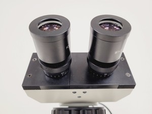 Thumbnail image of Kyowa Medilux-12 Binocular Microscope  No. 813319 w/ 4 x Objectives Lab