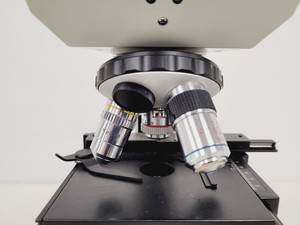 Thumbnail image of Kyowa Medilux-12 Binocular Microscope  No. 813319 w/ 4 x Objectives Lab