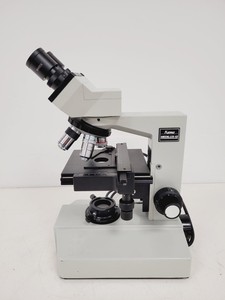 Thumbnail image of Kyowa Medilux-12 Binocular Microscope  No. 813319 w/ 4 x Objectives Lab