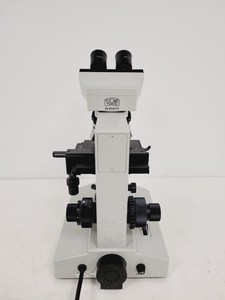 Thumbnail image of Kyowa Medilux-12 Binocular Microscope  No. 813319 w/ 4 x Objectives Lab