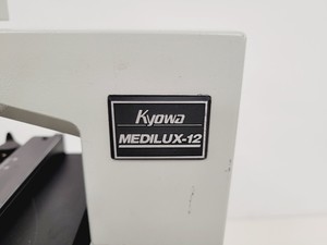 Thumbnail image of Kyowa Medilux-12 Binocular Microscope with 4 x Objectives Lab