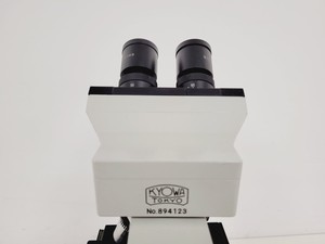 Thumbnail image of Kyowa Medilux-12 Binocular Microscope with 4 x Objectives Lab