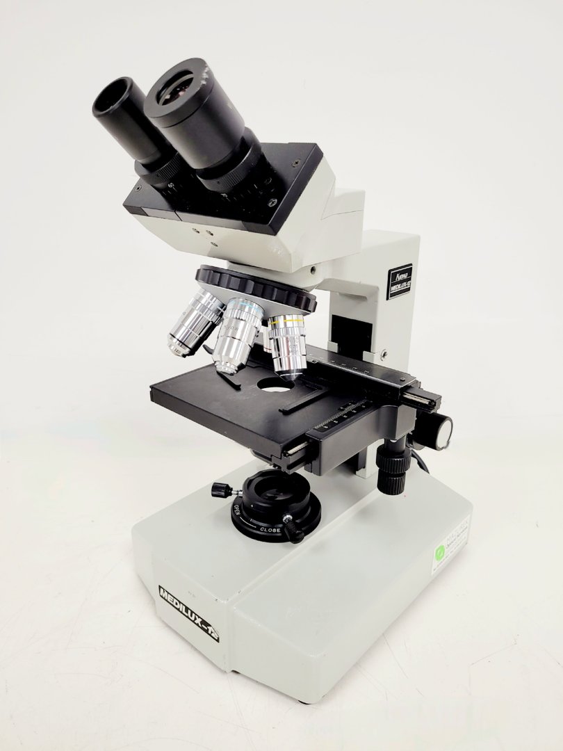 Kyowa Medilux Binocular Compound Microscope W X Objectives Lab