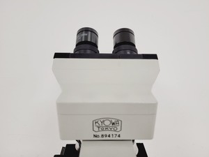 Thumbnail image of Kyowa Medilux-12 Binocular Microscope with 4 x Objectives Lab