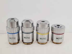 Thumbnail image of Motic AE21 Series Inverted Trinocular Microscope with 4 x Objectives Lab