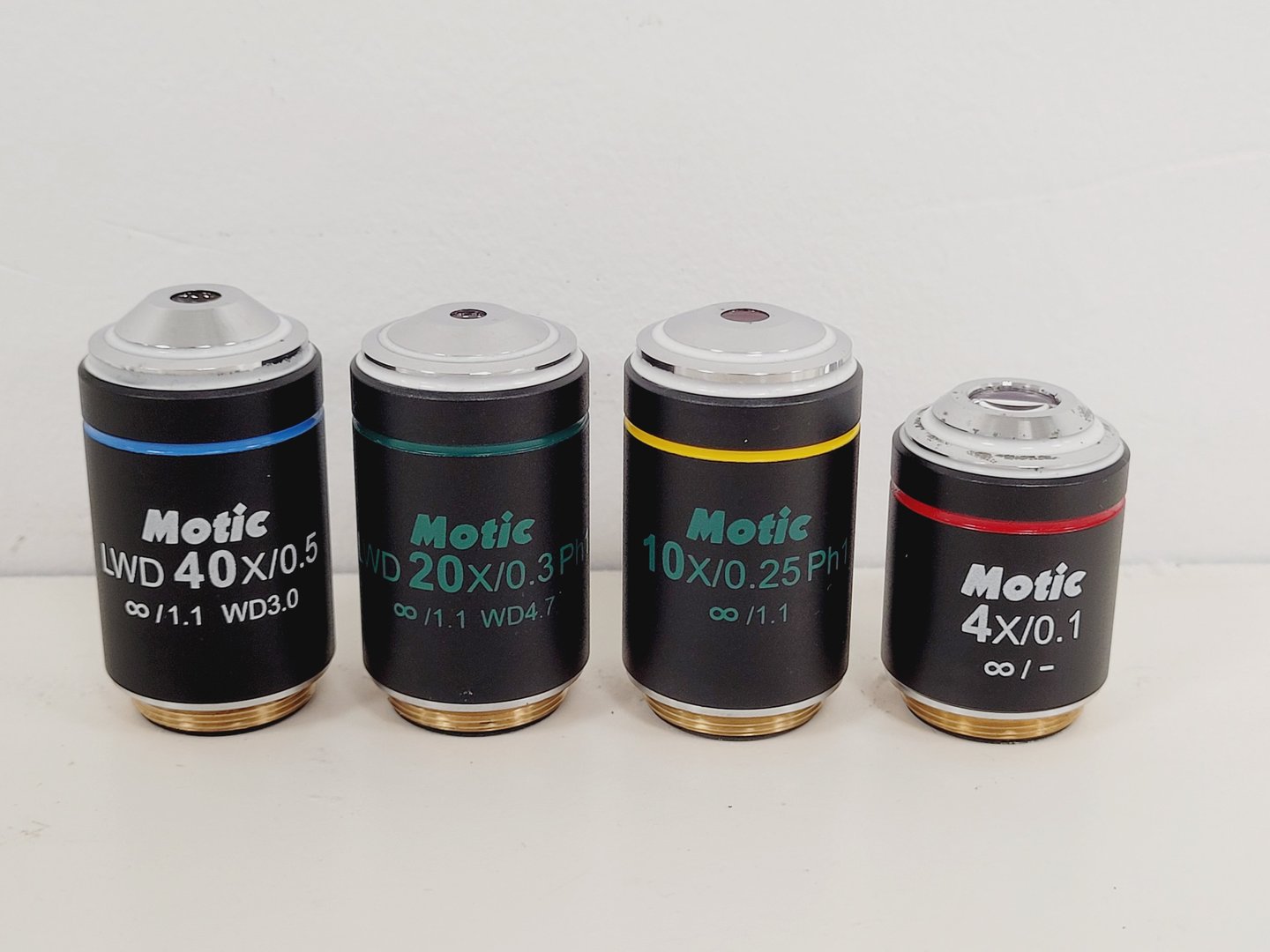 Image of Motic AE2000 Inverted Microscope with 4 x Objectives & 1 x Filter Lab