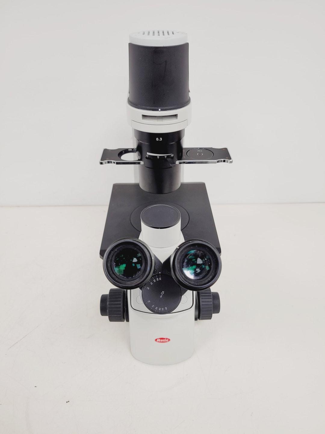 Image of Motic AE2000 Inverted Microscope with 4 x Objectives Lab