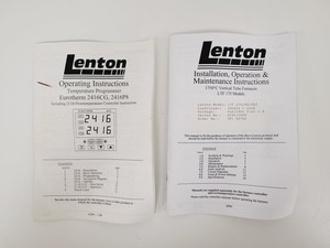 Thumbnail image of Lenton Model LTF 175/80/350 Vertical Tube Furnace w/ Accessories 