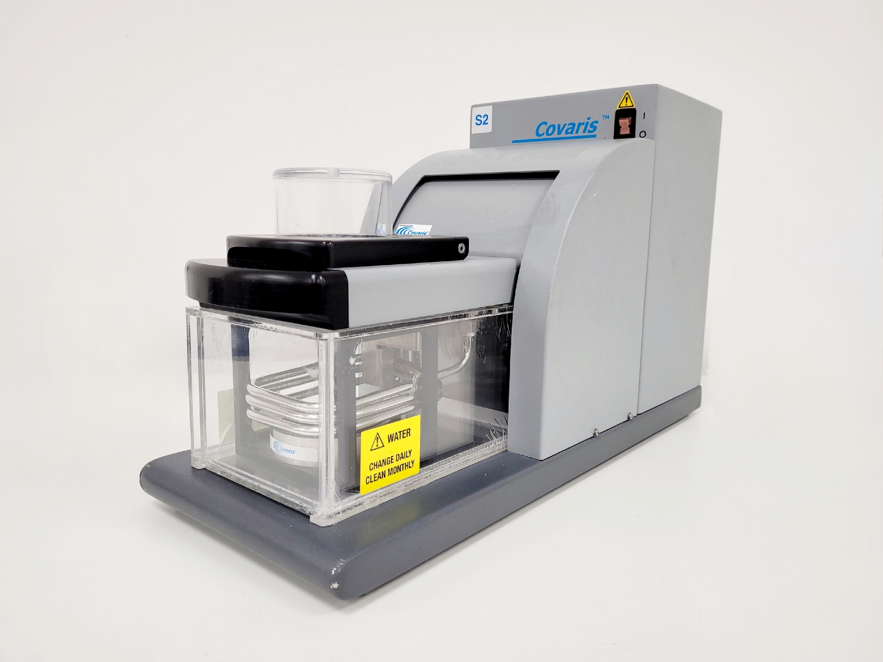 Image of Covaris S2 Focused Ultrasonicator with Grant LTC1 Water Bath Lab