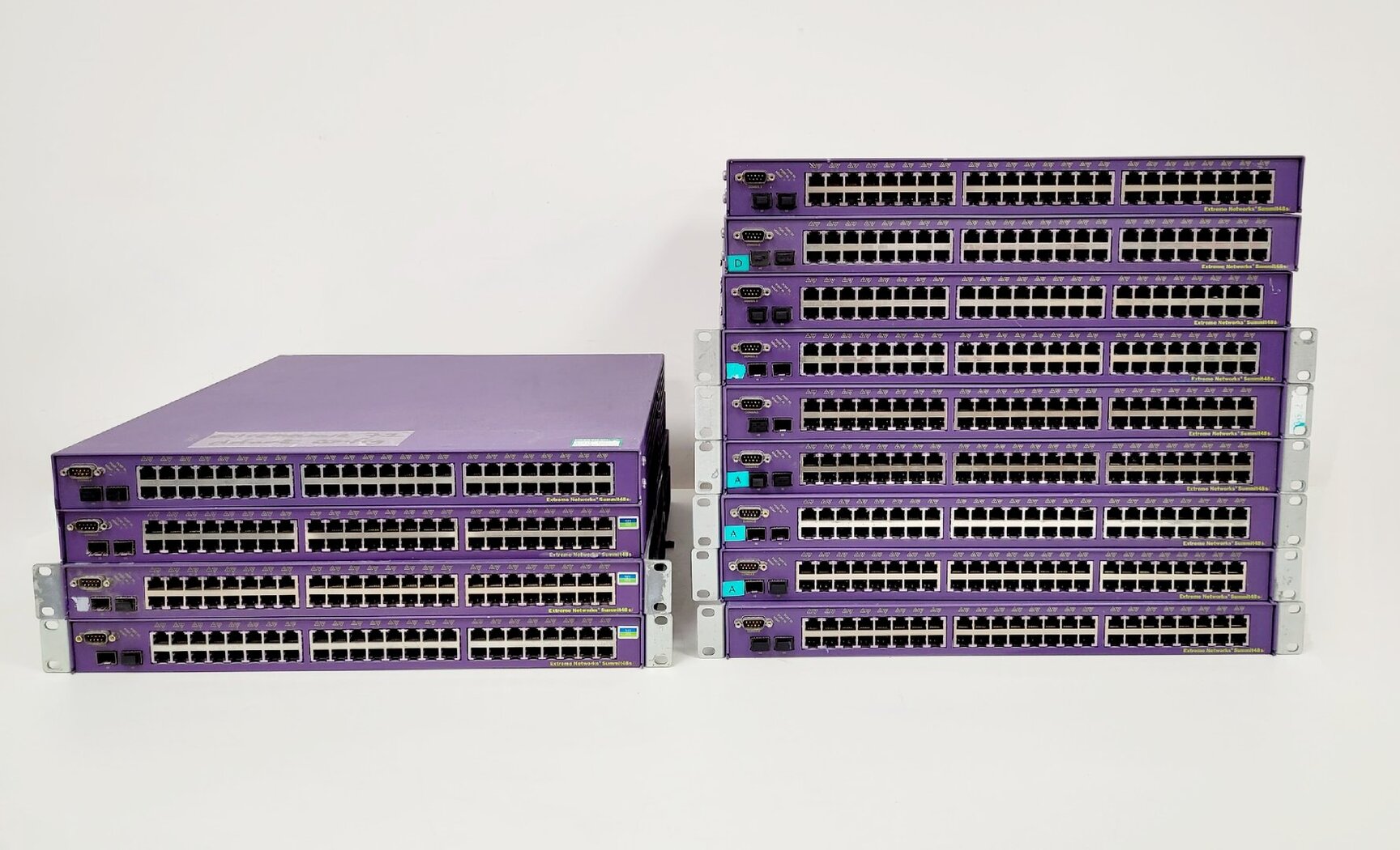 Image of 13 x Extreme Network Summit 48Si Fast Port Ethernet Switches 15601 48 Port Lab