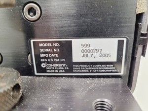 Thumbnail image of Coherent Model 599 Single Frequency Dye Laser System Lab