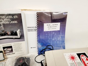 Thumbnail image of Coherent Model 599 Single Frequency Dye Laser System Lab