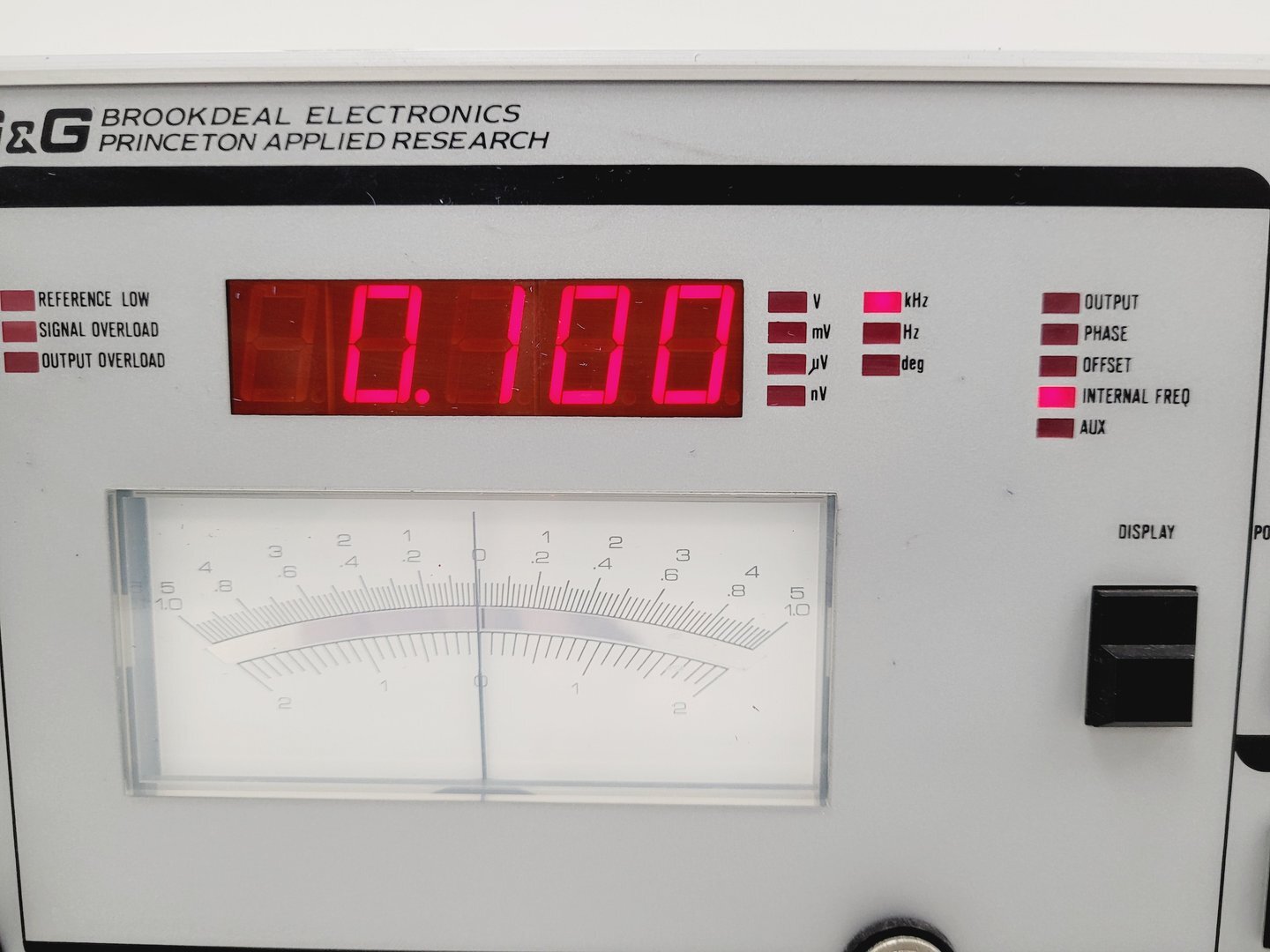 Image of EG&G Brookdeal Electronics 5205 Lock-In Power Amplifier Lab Spares/Repairs