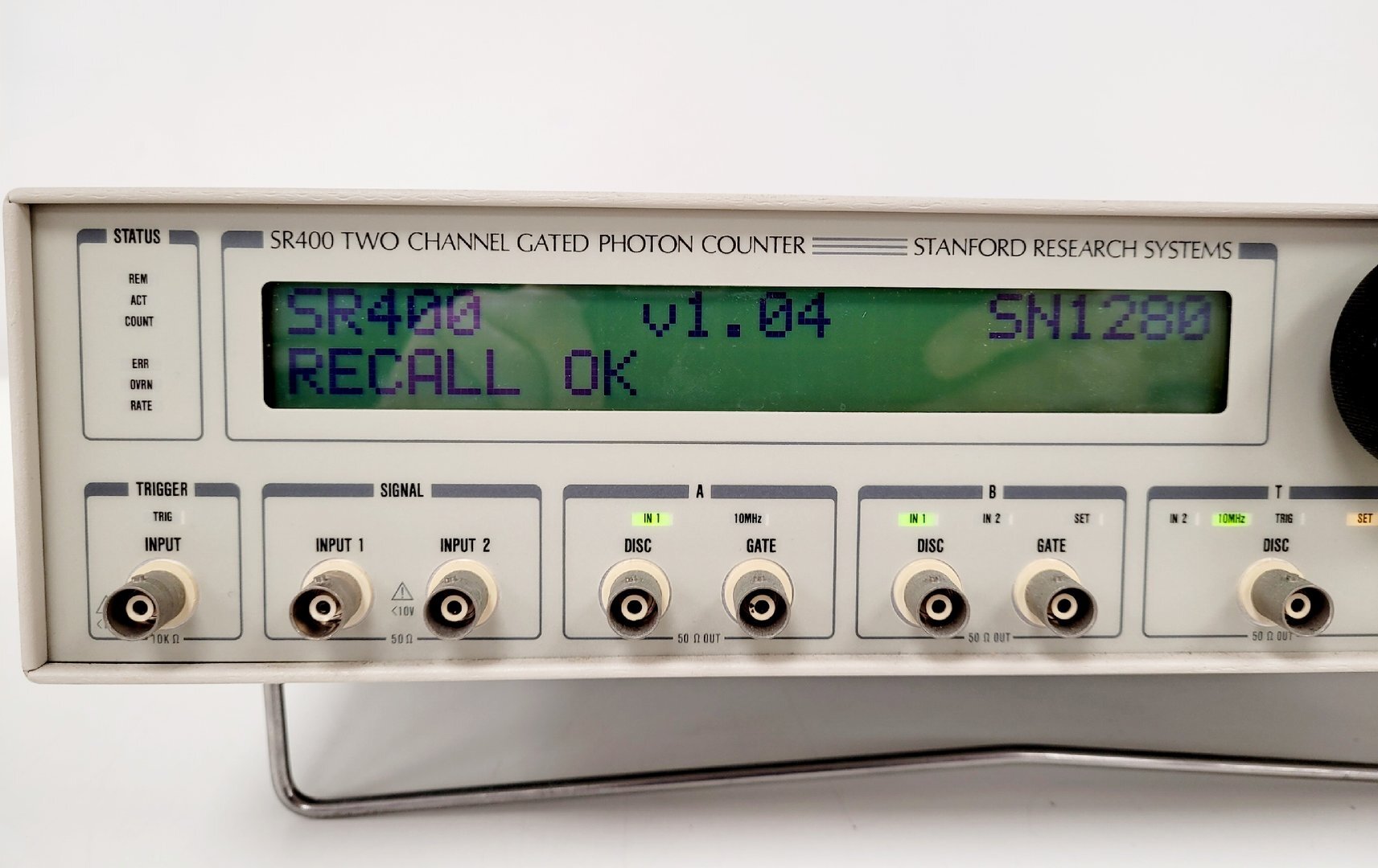 Image of Stanford Research Systems SR400 Two Channel Gated Photon Counter Lab