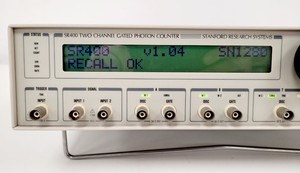 Thumbnail image of Stanford Research Systems SR400 Two Channel Gated Photon Counter Lab