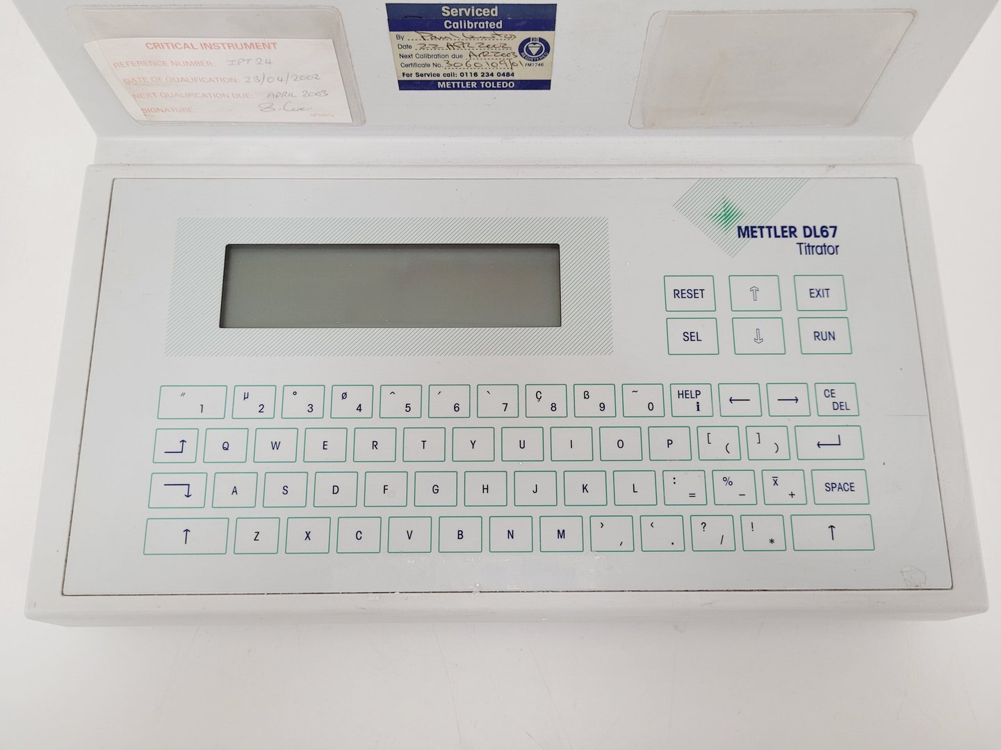 Image of Mettler Toledo DL67 Titrator