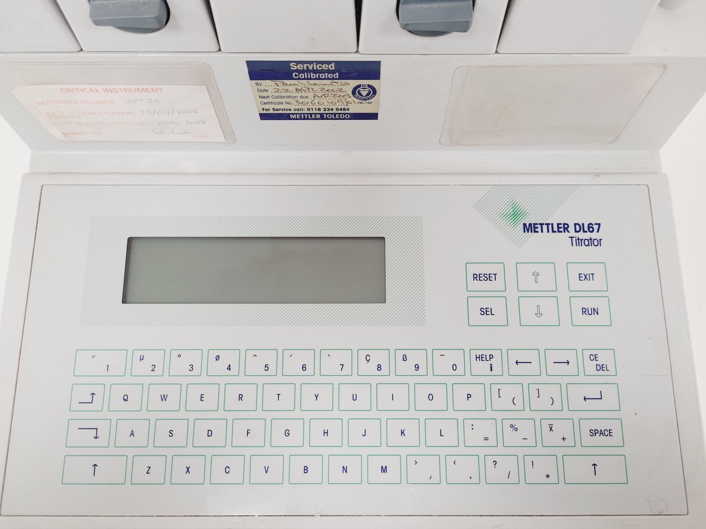 Image of Mettler Toledo DL67 Titrator