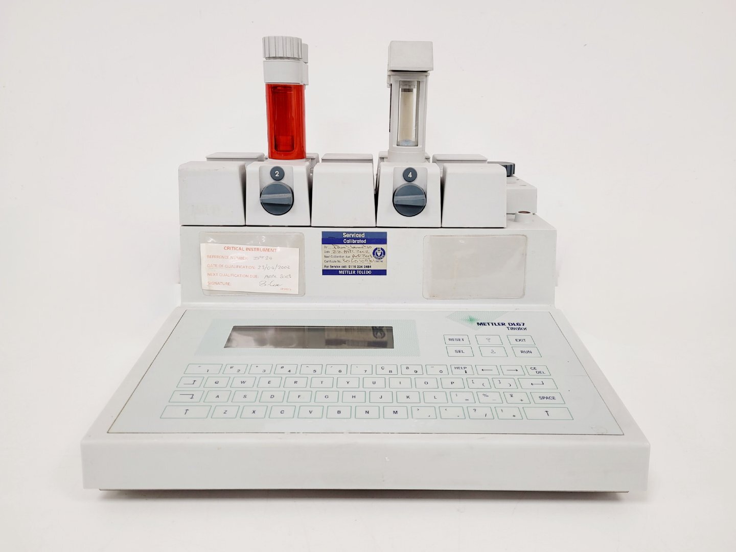 Image of Mettler Toledo DL67 Titrator