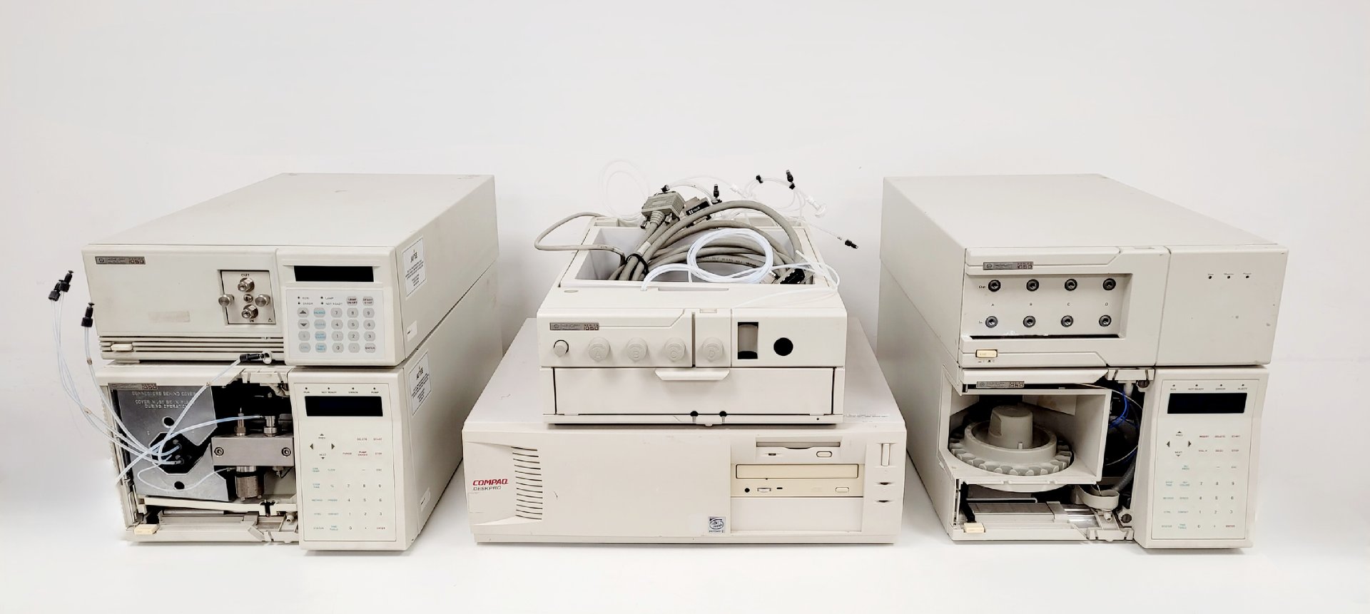 Image of Hewlett Packard 1050 Series HPLC System with PC & Software Lab