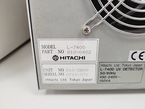 Thumbnail image of Hitachi Lachrom HPLC System - L-7000, L-7200, L-7100, L-7400 Lab Spares/Repairs